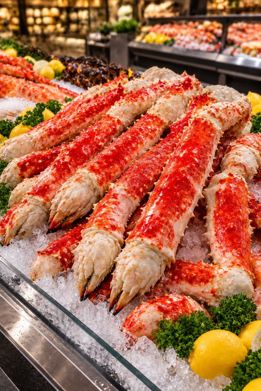 🦀 Premium Wild Caught King Crab Legs — Giant Size, Sweet Tender Meat | Buy 3LB Get 3LB FREE + Free Butter & Crab Tools